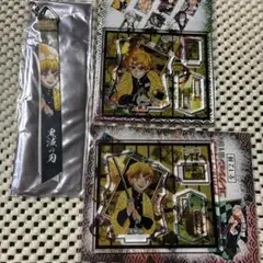 新品未開封】 鬼滅の刃 キービジュアル 第5弾 缶バッジセット 我妻善逸