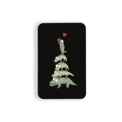 モバイルバッテリー　充電器　ワニ　かわいい