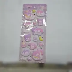 マイメロ クロミ モチモチマシュマロシール 立体シール クラックス 正規品