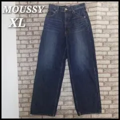 AZUL by moussy マウジー ハイウエスト デニム ワイド ジーンズ