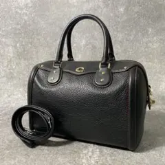 極美品　コーチ　ミニベネット　PVC　ショルダーバッグ　2way　シグネチャー 極美品 送料無料 コーチ COACH ミニ ベネット シグネチャー 2Way