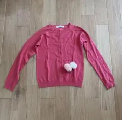 ZARA・ザラ・カーディガン・ピンク