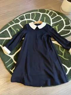 キッズ紺ワンピース正装130cm