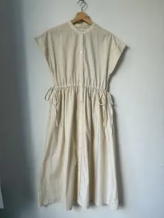 【美品】SIMPLICITÉ シンプリシティエ＊半袖シャツワンピース