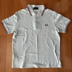 fredperry 水色×ボルドー　半袖　ポロシャツ