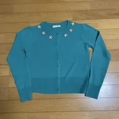 花柄カーディガン