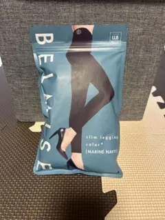 ベルミス スリムレギンス カラープラス マリンネイビー LLB 着圧レギンス