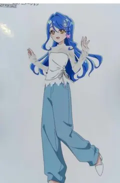 名探偵プリキュア 後期主題歌シングルCD特典　帆羽くれあブロマイド