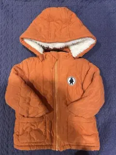 シンプルフリー⭐︎80サイズキルティング ボアジャケット