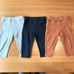 バースデー　futafuta DAILY LINE ズボン（7丈）3点