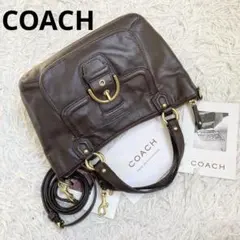 vintage coach old archive y2k キャンベル ブラウン