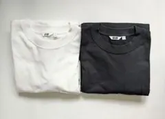 ユニクロU クルーネックT 長袖 2枚セット