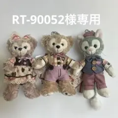 ダッフィー&フレンズスウィートダッフィー2017 ぬいバ　新品タグ付き3体セット