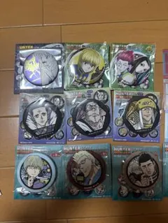 HUNTER×HUNTER 缶バッジ セット キャラクターズコレクションカード