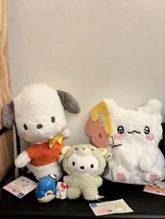 【タグ付き多数】サンリオ ぬいぐるみ 5点セット ポチャッコ はなまるおばけ他