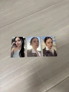 TWICE ミナ　トレカ3枚セット