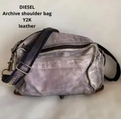 【レア】DIESEL Archive shoulder bag Y2K レザー