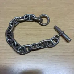シルバー925 チェーンブレスレット　シェーヌダンクル