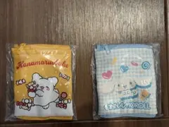 산리오 つながるお菓子パッケージ風ポーチ はなまるおばけ シナモンロール