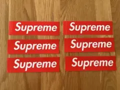 【6枚セット】シュプリームSupreme ボックスロゴステッカー