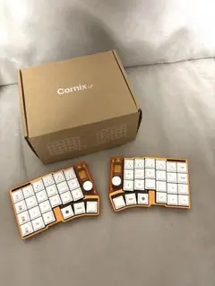 オレンジ】 Cornix LP無線分割キーボード - メルカリ