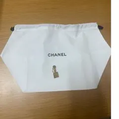CHANEL ノベルティ 巾着ポーチ チャーム