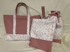 ＊入園入学3点セット＊うさぎと花＊