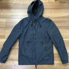 【美品】H&M フード付きナイロンジャケット マウンテンパーカー XS 防寒防風
