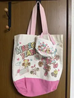 ナルミヤ メゾピアノ ベリエちゃん トートバッグ 鞄 平成レトロ 女児