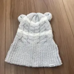 GELATO PIQUE 耳付きニット帽 グレー