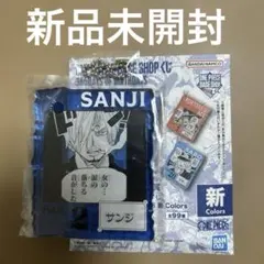 新品未開封　ワンピースベースショップくじアクリルブロックチャーム1～3月　サンジ