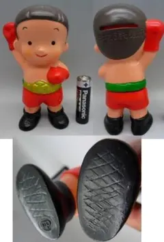 レア物★当時物★三井信託銀行　ボクシング★ソフビ貯金箱　未開封品　チャンピオンのサムネイル