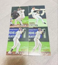 カルビー プロ野球チップス 読売ジャイアンツ 坂本 泉口 キャベッジ まとめ売り
