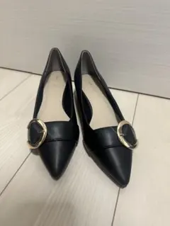 値下げ！未使用　ランダ　3E ベルトデザインパンプス