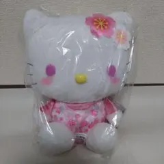 【最安値】ハローキティ 桜モチーフBIGぬいぐるみ
