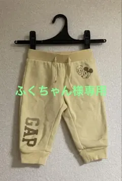 【試着のみ】冬用Baby GAP Disney 6-12ヶ月　日本70cmパンツ