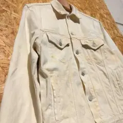Ralph Lauren　ラルフ ローレン　デニムジャケット　エイジング加工　Sのサムネイル