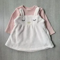 SLAP SLIP もこもこトップス　80センチ