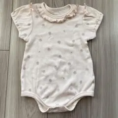 アプレレクール　デイジー柄　ロンパース