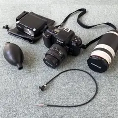 【現状お渡しです】ニコンF-601、レンズセット Nikon F-601 (フィルムカメラ、レンズ、ストロボ3点セット) - メルカリ