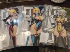 バニースーツプランニング　クリアファイル　3点セット