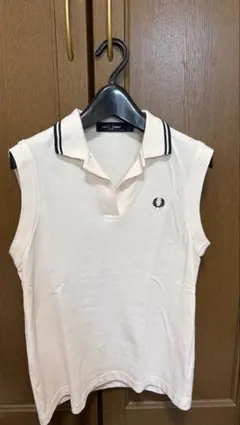 FRED PERRY パフスリーブ 切替カットソー F 水玉 - メルカリ