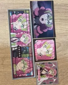 鬼滅の刃 甘露寺蜜璃 シール ステッカー グッズ