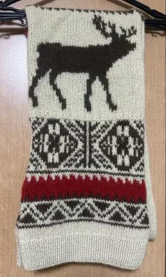 希少　Ralph Lauren ラルフローレン　カウチン　マフラー