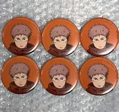 アニメ呪術廻戦展 虎杖悠仁 渋谷事変 缶バッジ クリアカード