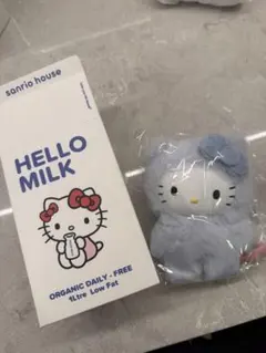 サンリオハウス　フラッフィーキティーチャーム　ブルー