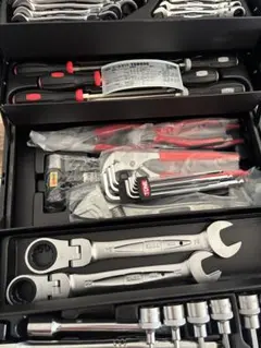 新品未使用 KTC 56点メンテナンスツールセット 工具セット 軽量プラ 