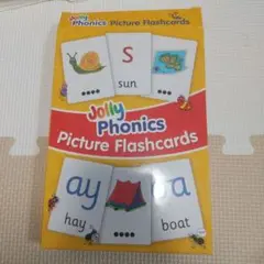 【ほぼ未使用】Jolly Phonics ジョリーフォニックス フラッシュカード
