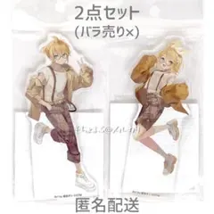 初音ミク×レジャフェス 鏡音リン 鏡音レン アクリルスタンド 2点セット
