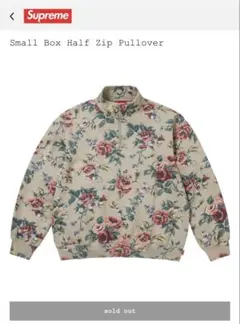 Supreme Small Box Half Zip Pulloverフローラル - メルカリ